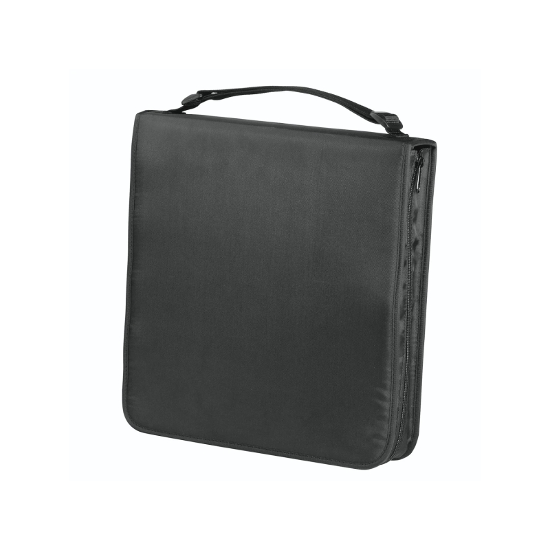 Pochette antistatique Hama en nylon pour 160 CD/DVD - Pochettes en polyester - Protection contre les charges électrostatiques -