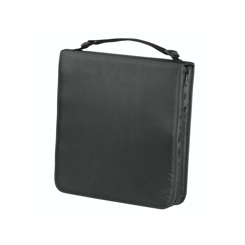 Pochette antistatique Hama en nylon pour 160 CD/DVD - Pochettes en polyester - Protection contre les charges électrostatiques -