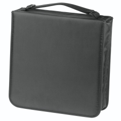 Pochette antistatique Hama en nylon pour 208 CD/DVD - Pochettes en polyester - Protection contre les charges électrostatiques -