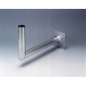 Support mural Hama Essential pour antenne parabolique - Aluminium - Entraxe : 45 cm - Diamètre : 4,8 cm - Hauteur : 25 cm - Coul