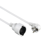 Rallonge électrique Hama - Puissance maximale 3680 W - Longueur 3 m - Section 1,5 mm² - Prise Schuko CEE7 - Blanche