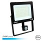 Spot LED Elbat 50W - Puissance : 50W - Lumens : 5400 - Capteur de mouvement - Lumière froide 6 500 K - 30 000 - 50 000 heures
