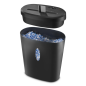 Destructeur de documents portatif Hama Safe X120 - 529 W - 21 L - Détruit jusqu'à 13 feuilles - Vitesse 2 m/min - Coupe croisée