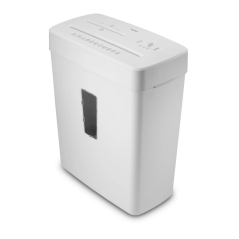 Destructeur de documents portatif Hama Prime M50Cd-W - 220 W - 13 L - Détruit jusqu'à 6 feuilles - Vitesse de coupe : 2,5 m/min