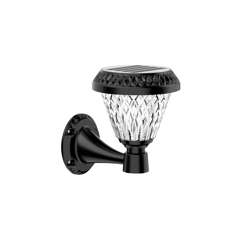 Lampe Solaire Portable Elbat - 16X18,8cm - 6500K, 250 Lumens - Batterie 3,2V, 2000Mah - Panneau Solaire 5V / 2W - IP65 - Temps