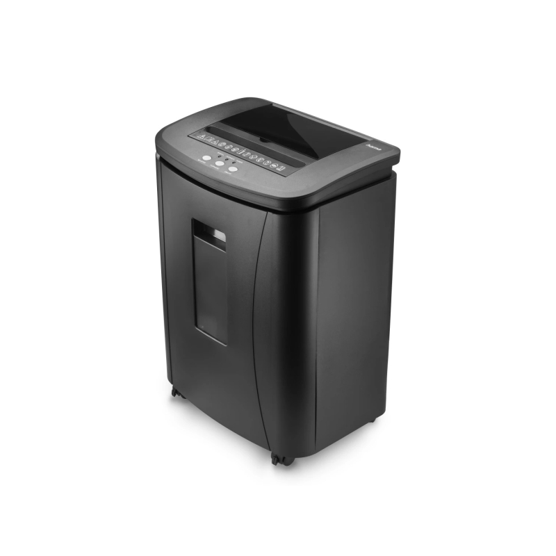 Destructeur de documents automatique Hama Safe Auto M1200 - 80 W - Capacité 25 L - Vitesse 2,5 m/min - Coupe croisée P-4 - Convi