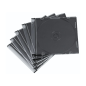 Hama Lot de 50 boîtiers CD/DVD vides - Polystyrène - 12,5 x 14,2 x 0,52 cm - Noir