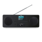 Radio CD numérique Hama DR1560CBT - Puissance 10 W - Bluetooth - Prise jack 3,5 mm - USB-A - Minuterie - Horloge - Câble de 146