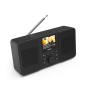 Radio numérique Hama DIR10 - Puissance 6 W - Bluetooth - Câble de 180 cm - Écran 2,4" - Horloge - Double bande 2,4 et 5 GHz - Co