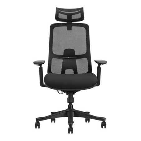 Chaise de Bureau Senior Cromad SE1300 - Ajustement Total au Corps - Appuie-tête Cervical Ajustable - Dossier Ajustable