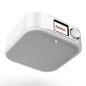 Radio numérique Hama DR350 - Puissance 5 W - Prise jack 3,5 mm - Écran 2,4" - Minuterie - Compacte - 33 x 22 x 7 cm - Blanche