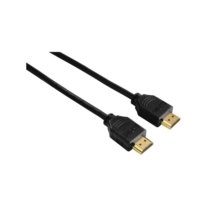 Câble HDMI 4K mâle Hama - Longueur : 1,5 m - Compatible ARC et 3D - Connecteurs plaqués or - Ethernet - Vitesse jusqu'à 10,2 Gbi