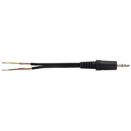 Câble audio Hama - Longueur 1,5 m - Stéréo - Prise jack mâle 3,5 mm - Noir