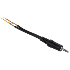 Câble audio Hama - Longueur 1,5 m - Stéréo - Prise jack mâle 3,5 mm - Noir
