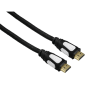 Câble HDMI 4K mâle Hama - Longueur : 1,5 m - Compatible ARC - Connecteurs plaqués or - Ethernet - Vitesse jusqu'à 18 Gbit/s - Bl