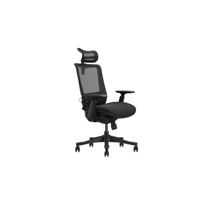 Chaise de Bureau Senior Cromad SE1100 - Ajustement Total au Corps - Appuie-tête Cervical Ajustable - Dossier Ajustable