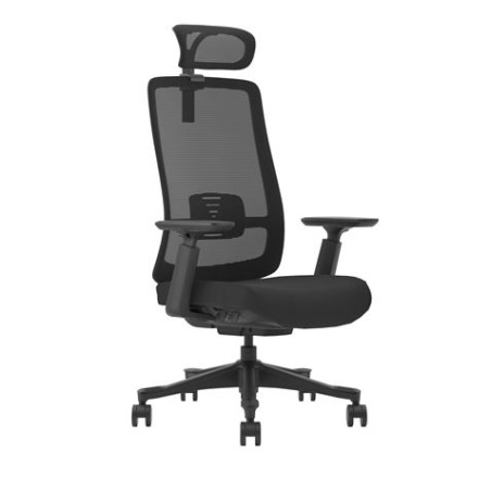 ✅ Chaise ergonomique réglable Cromad - Appui-tête réglable - Support lombaire réglable - Accoudoir 3D - Siè en stock