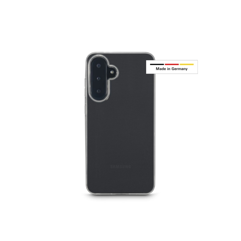 Coque Hama Always Clear pour Samsung Galaxy A26 5G - Antidérapante - Polyuréthane thermoplastique - Bords surélevés - Transparen
