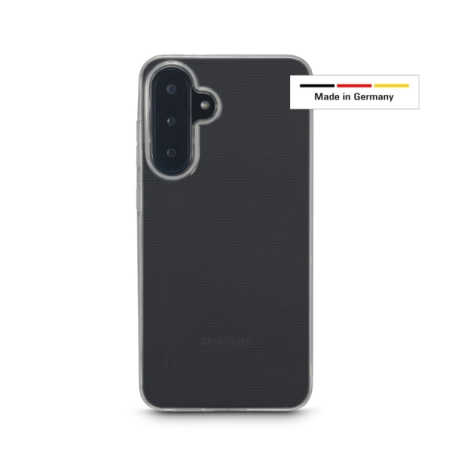 Coque Hama Always Clear pour Samsung Galaxy A26 5G - Antidérapante - Polyuréthane thermoplastique - Bords surélevés - Transparen