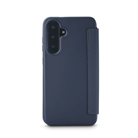 Coque Hama Fantastic Feel pour Samsung Galaxy A26 5G - Antidérapante - Polyuréthane thermoplastique - Bords surélevés - Bleue