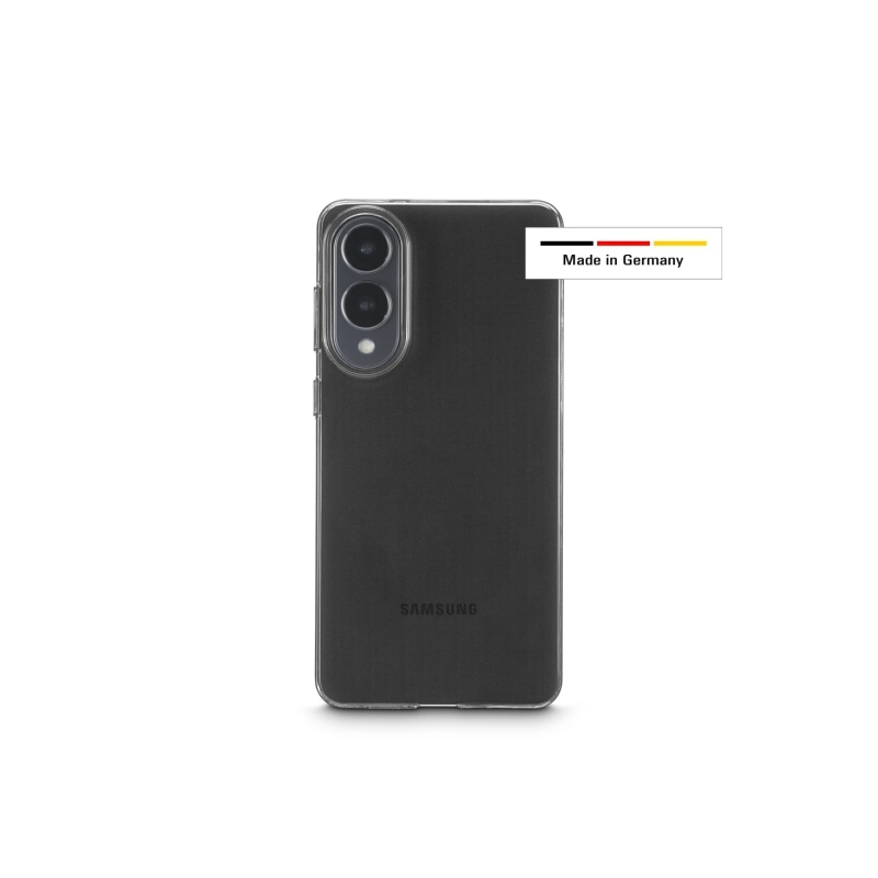 Coque Hama Always Clear pour Samsung Galaxy S25 Edge - Antidérapante - Anti-jaunissement - Polyuréthane thermoplastique - Bords