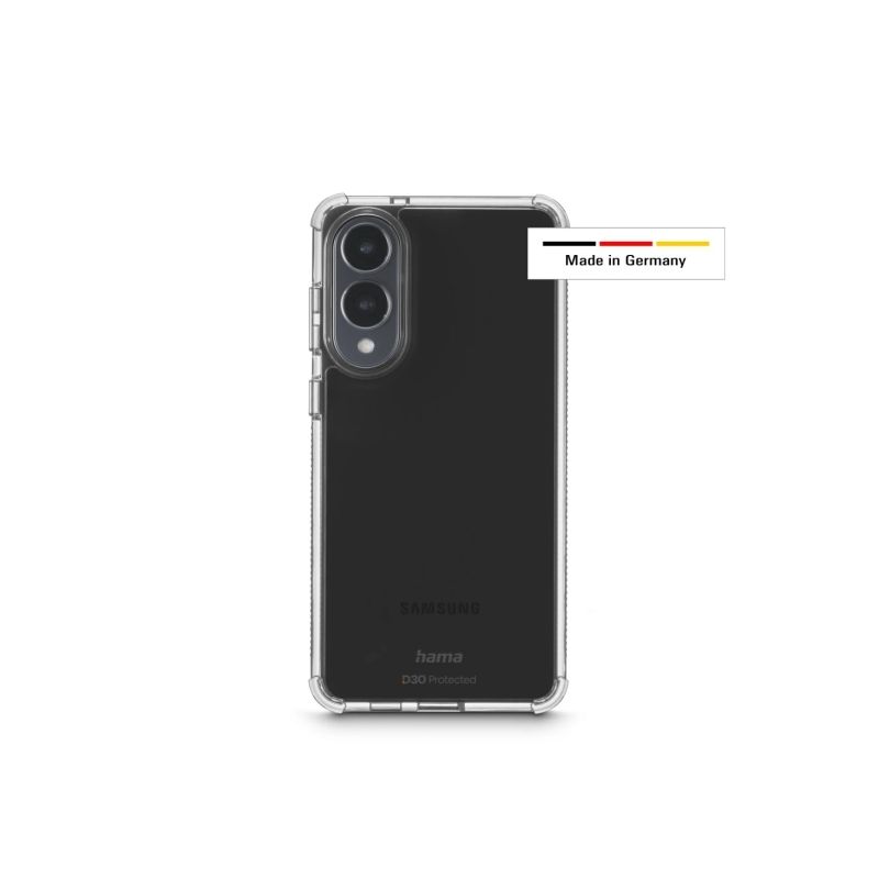 Coque Hama Extreme Protect pour Samsung Galaxy S25 Edge - Antidérapante - Polycarbonate - Protection D3O - Bords surélevés - Tra