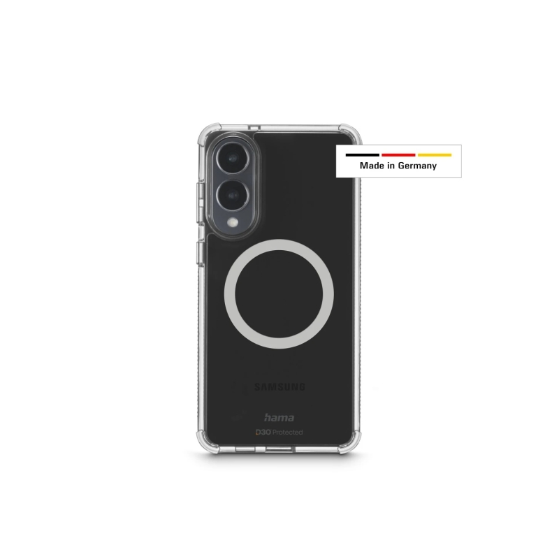 Coque Hama Extreme Protect pour Samsung Galaxy S25 Edge - Magnétique - Antidérapante - Polycarbonate - Protection D3O - Bords su