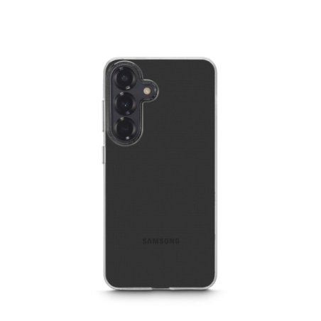 Coque Hama Always Clear pour Samsung Galaxy S25 - Antidérapante - Anti-jaunissement - Polyuréthane thermoplastique - Bords surél