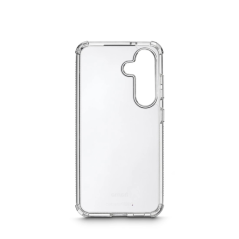 Coque Hama Extreme Protect pour Samsung Galaxy S25 - Antidérapante - Polycarbonate - Protection D3O - Bords surélevés - Transpar