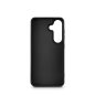 Coque Hama Fantastic Feel pour Samsung Galaxy S25 - Antidérapante - Polyuréthane thermoplastique - Bords surélevés - Noire