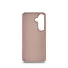 Coque Hama Fantastic Feel pour Samsung Galaxy S25 - Antiadhésive, anti-salissures - Polyuréthane thermoplastique - Bords surélev