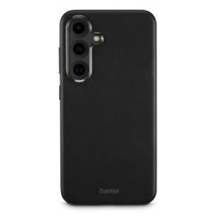 Coque Hama Eco Premium pour Samsung Galaxy S25 - Protection des bords surélevés - Noire