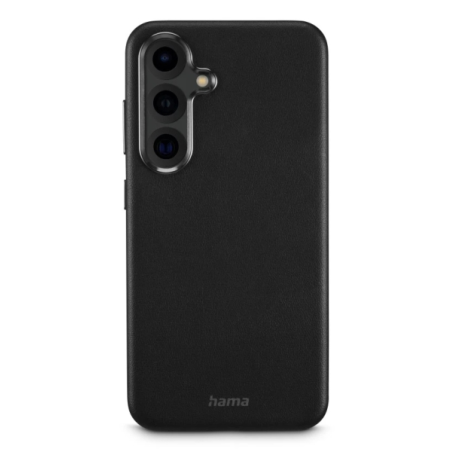 Coque Hama Eco Premium pour Samsung Galaxy S25 - Protection des bords surélevés - Noire