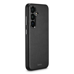 Coque Hama Eco Premium pour Samsung Galaxy S25 - Protection des bords surélevés - Noire