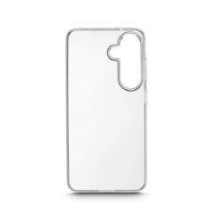 Coque Hama Always Clear pour Samsung Galaxy S25+ - Antidérapante - Polyuréthane thermoplastique - Bords surélevés - Transparente
