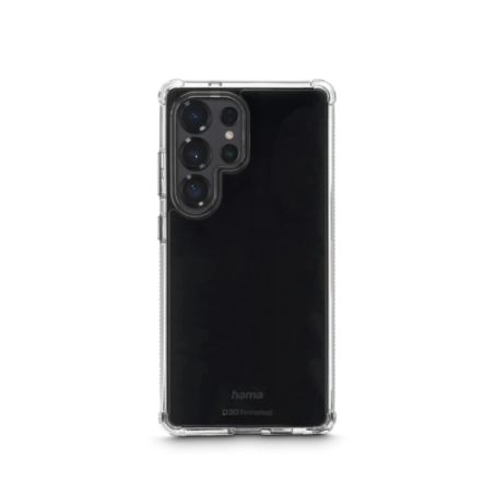 Coque Hama Extreme Protect pour Samsung Galaxy S25 Ultra - Antidérapante - Polycarbonate - Protection D3O - Bords surélevés - Tr
