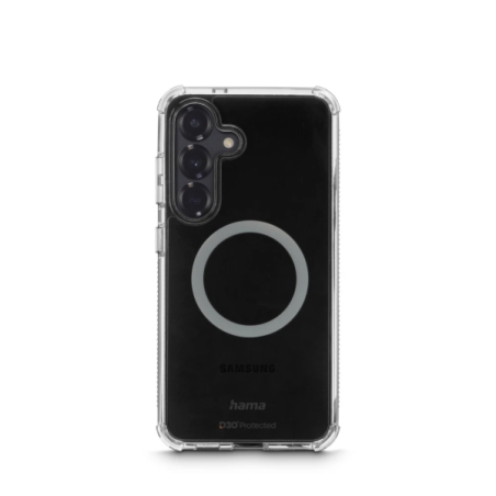 Coque Hama Extreme Protect pour Samsung Galaxy S25 - Magnétique - Antidérapante - Polycarbonate - Protection D3O - Bords surélev