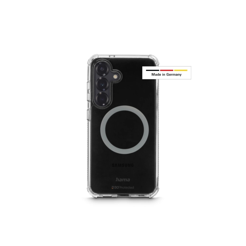 Coque Hama Extreme Protect pour Samsung Galaxy S25+ - Magnétique - Antidérapante - Polycarbonate - Protection D3O - Bords suréle