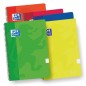Oxford Lot de 4+1 Carnets Folio 4x4mm