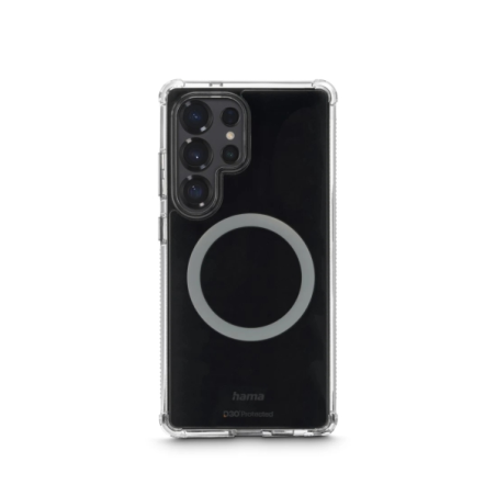 Coque Hama Extreme Protect pour Samsung S25 Ultra - Magnétique - Antidérapante - Polycarbonate - Protection D3O - Bords surélevé