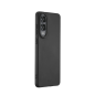 Coque Hama Fantastic Feel pour Samsung Galaxy S25 Edge - Polyuréthane thermoplastique - Bords surélevés - Noir