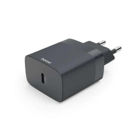 Chargeur mural Hama - Puissance 30 W - USB-C - Alimentation - Gris