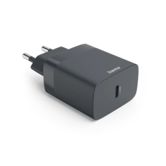 Chargeur mural Hama - Puissance 30 W - USB-C - Alimentation - Gris