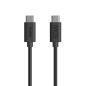 Câble USB-C mâle Hama - Longueur 1,2 m - Vitesse jusqu'à 480 Mbps - Noir
