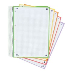 Oxford Lot de 5 Carnets à Spirale A4+