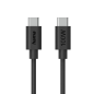 Câble USB-C mâle Hama - Longueur 1,2 m - Vitesse jusqu'à 480 Mbps - Noir