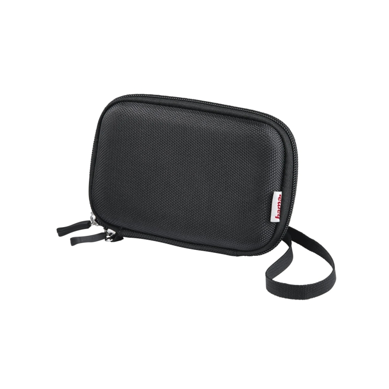 Étui Hama EVA pour disque dur 2,5" - Protection antichoc - Poches intérieures - 10,2 x 3,6 x 16 cm - Noir