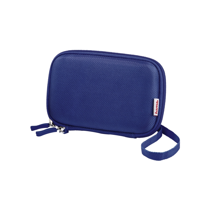 Étui Hama EVA pour disque dur 2,5" - Protection antichoc - Poches intérieures - 10,2 x 3,6 x 16 cm - Bleu