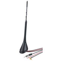 Antenne plafond Hama 23 cm - Câble de 5 m - Fixation par vis - Noire