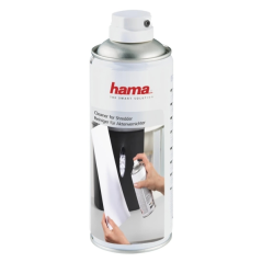 Nettoyant pour destructeur de documents Hama - 400 ml - Aérosol - Transparent